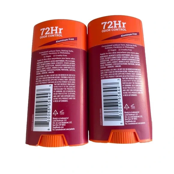 Mando Whole Body Deodorant Cabin Retreat 2.6oz Aluminum Free Lot of 2 - Picture 2 of 3